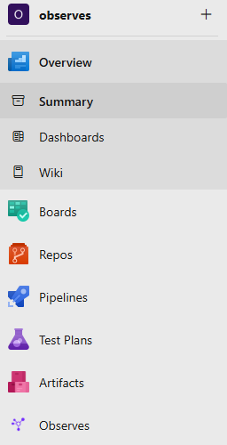 Observes ADO Hub Component